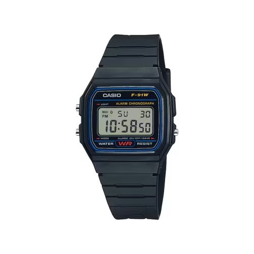 Reloj unisex CASIO COLLECTION F-91W-1YEG