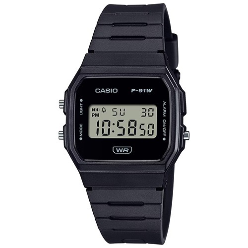 Reloj unisex CASIO COLLECTION F-91WB-1AEF