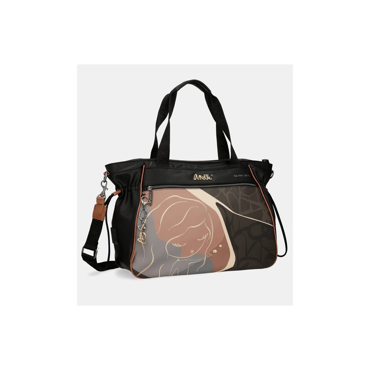 Bolso shopper XL Heartbeat ANEKKE 39782-315