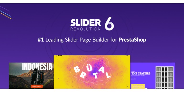 Slider Revolution 6 for PrestaShop is available now