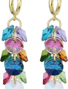 Pendientes de plata CRISTAL COLORS 9120772