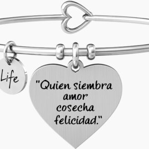 Pulsera Con Colgante Quien Siembra Amor KIDULT ES731270