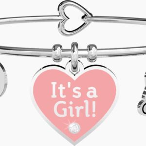Pulsera Con Colgante Corazón It's a Girl KIDULT ES731710