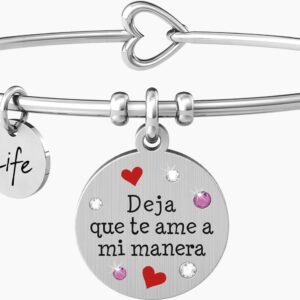 Pulsera Con Colgante Deja Que Te Quiera A Mi Manera KIDULT ES731889
