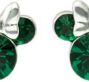 Pendientes DISNEY Minnie Circonitas Plata de Ley AG0022P