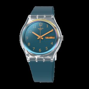 Reloj unisex SWATCH, modelo BLUE AWAY, Ref. GE721