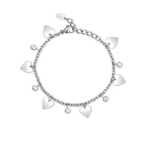 PULSERA 2 JEWELS ACERO Y CRISTAL 231952