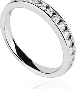 Media alianza con circonita excellence star cut de 2mm T-ADORO BSO3.0,36CT