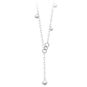 COLLAR 2 JEWELS ACERO 251714