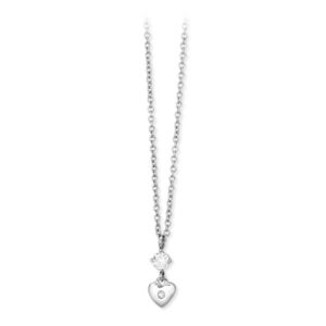 COLLAR 2 JEWELS ACERO 251383